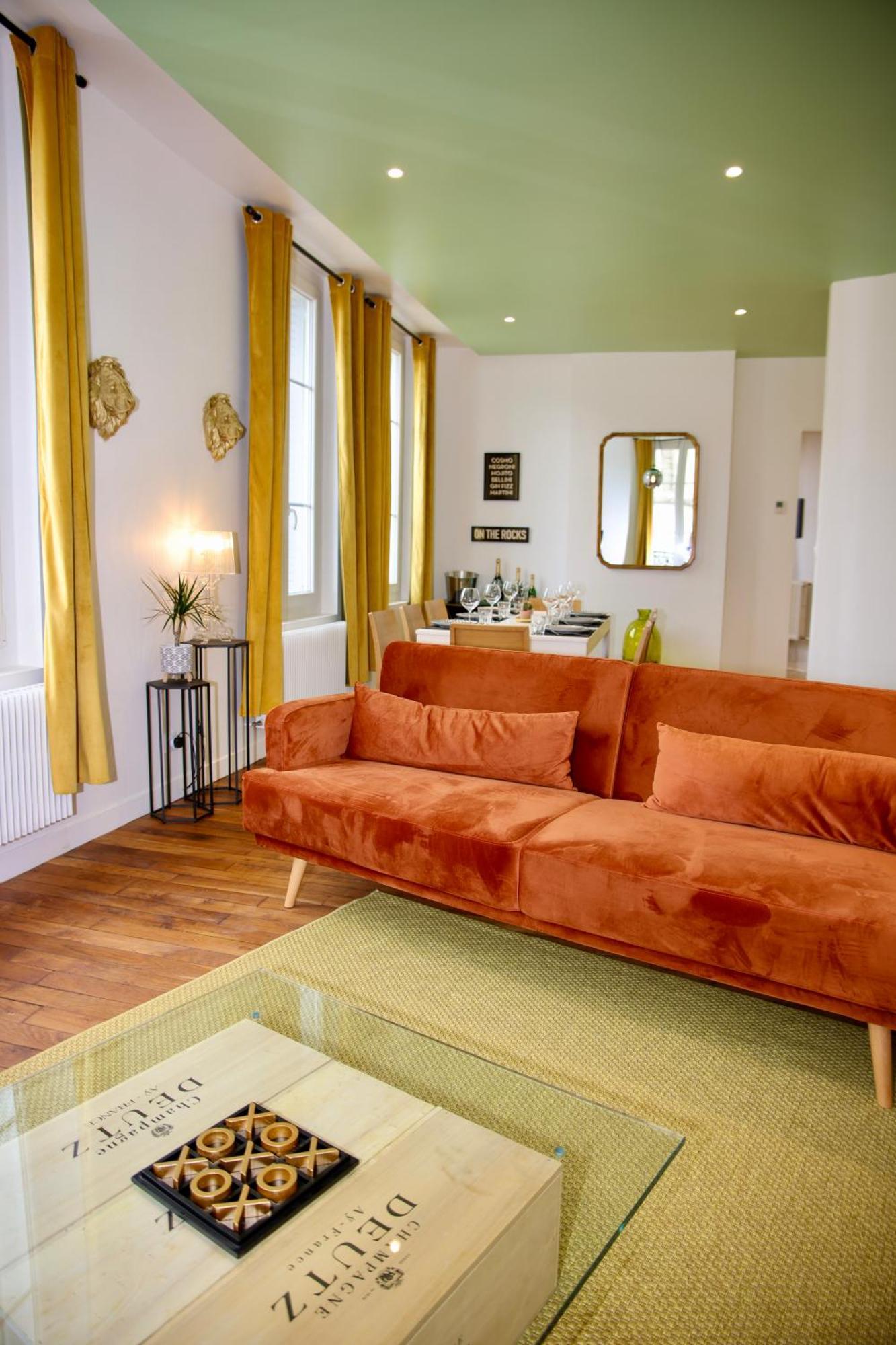Ferienwohnung Au Coeur Du Boulingrin Reims Exterior foto