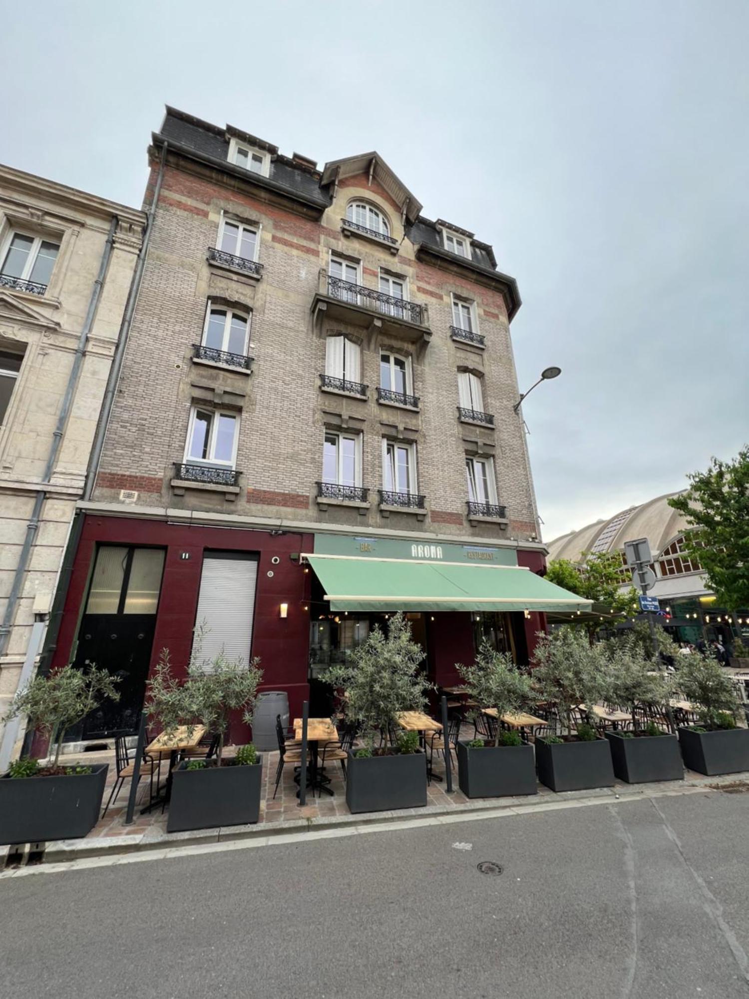 Ferienwohnung Au Coeur Du Boulingrin Reims Exterior foto