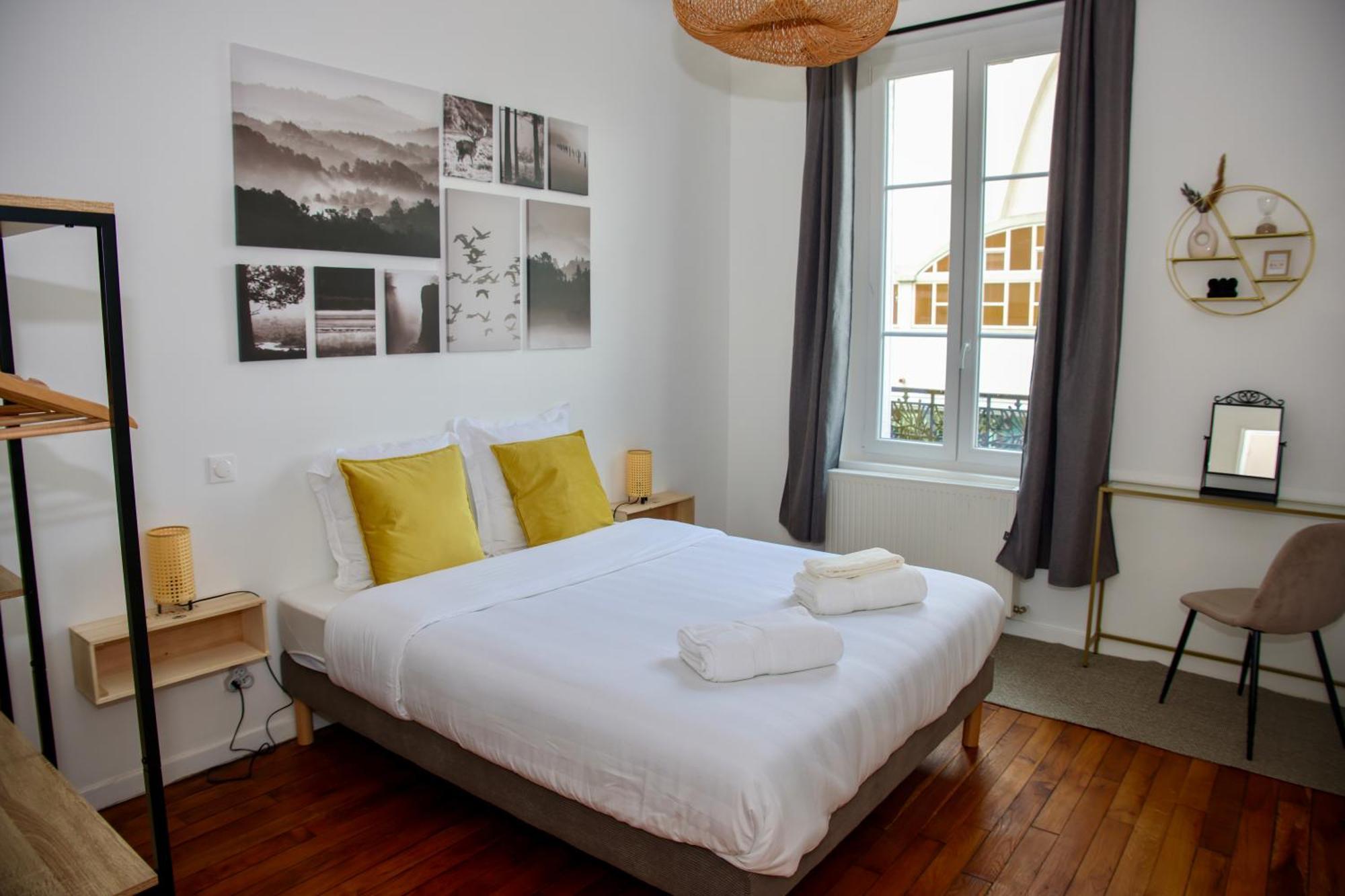 Ferienwohnung Au Coeur Du Boulingrin Reims Exterior foto